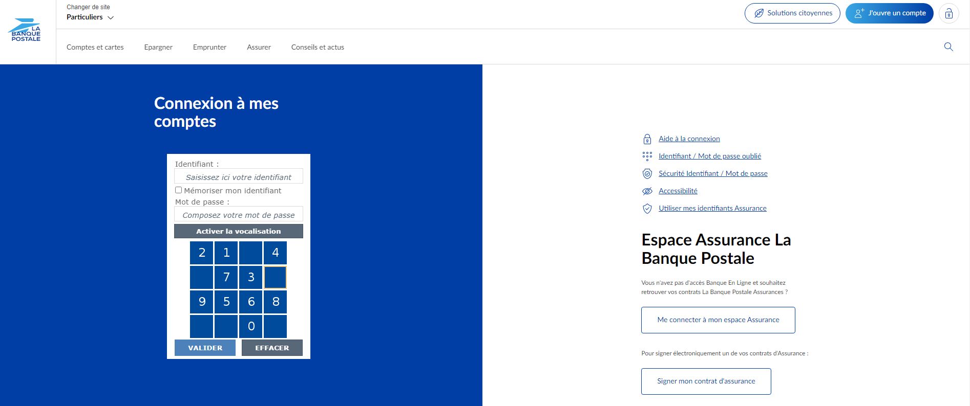 Comment utiliser les services bancaires en ligne de labanquepostale.fr